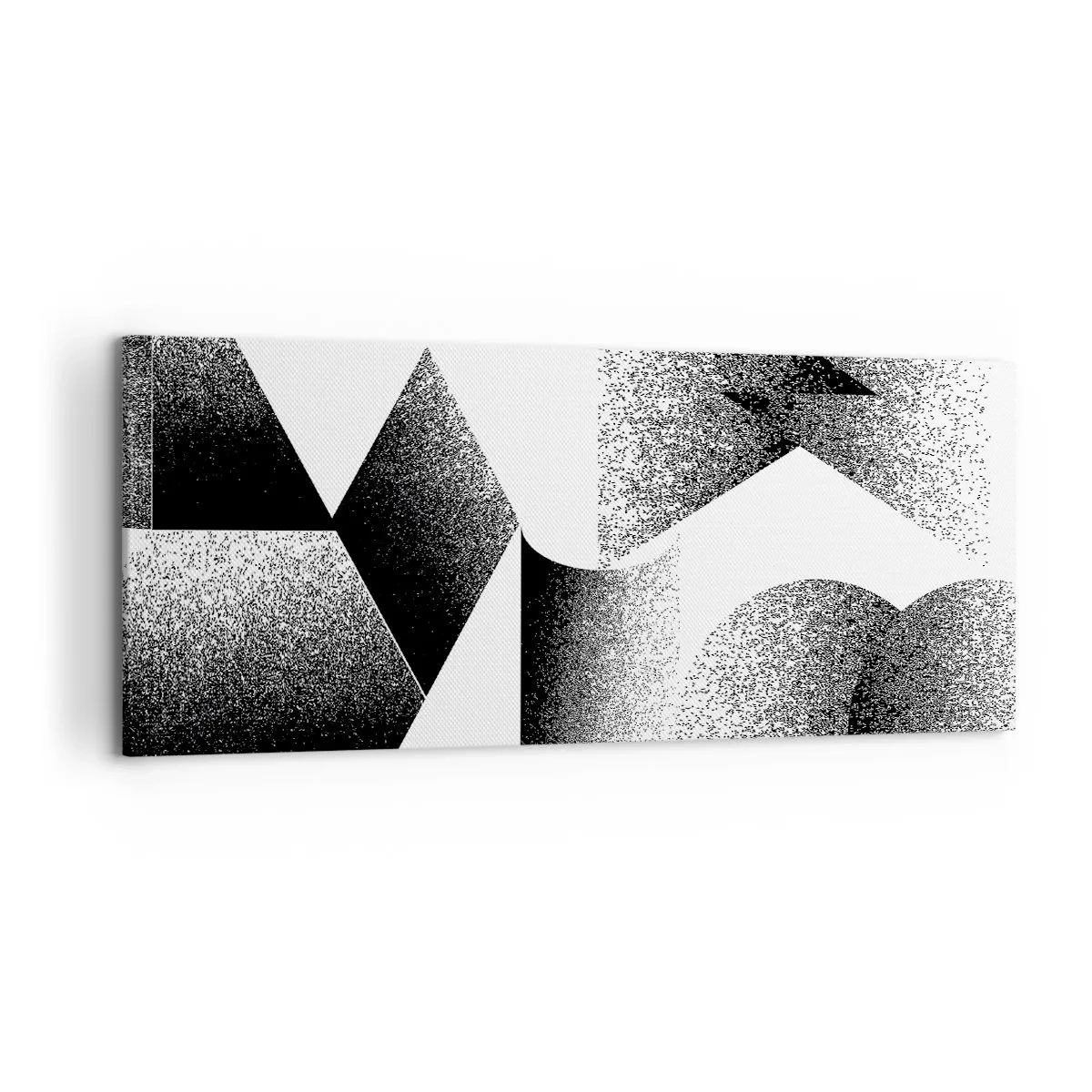 Obraz na plátne - Uhly a ovály - 120x50 cm