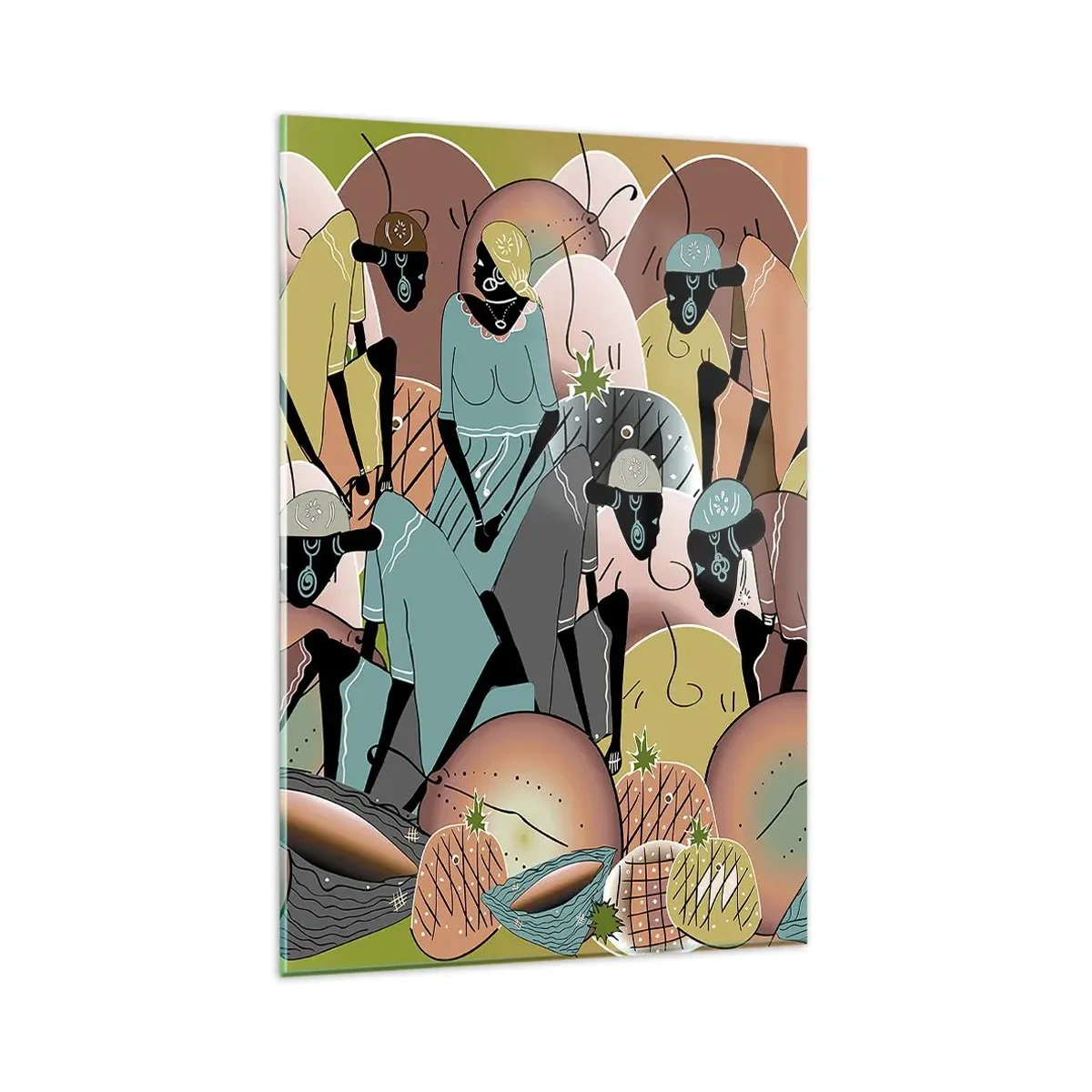 Obraz na skle - Blíži sa veľký sviatok - 80x120 cm