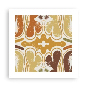 Plagát - Sentimentálna abstrakcia - 40x40 cm