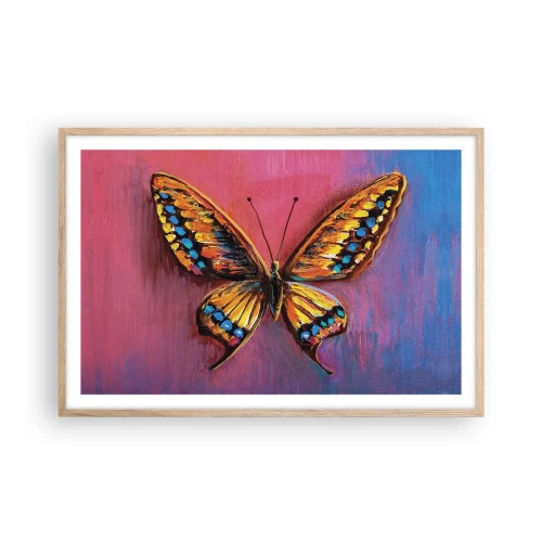 Plagát v ráme zo svetlého duba - Klenot prírody - 91x61 cm