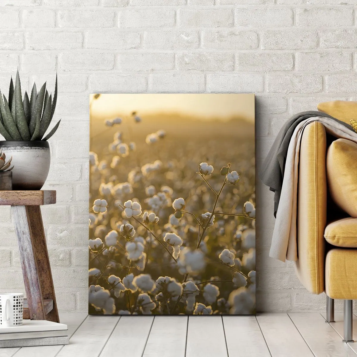 Obraz na plátne - Chlpaté pole - 50x70 cm