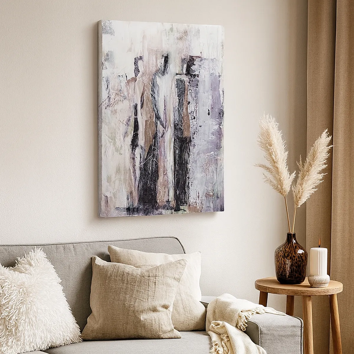 Obraz na plátne - Tajomná trojica - 50x70 cm