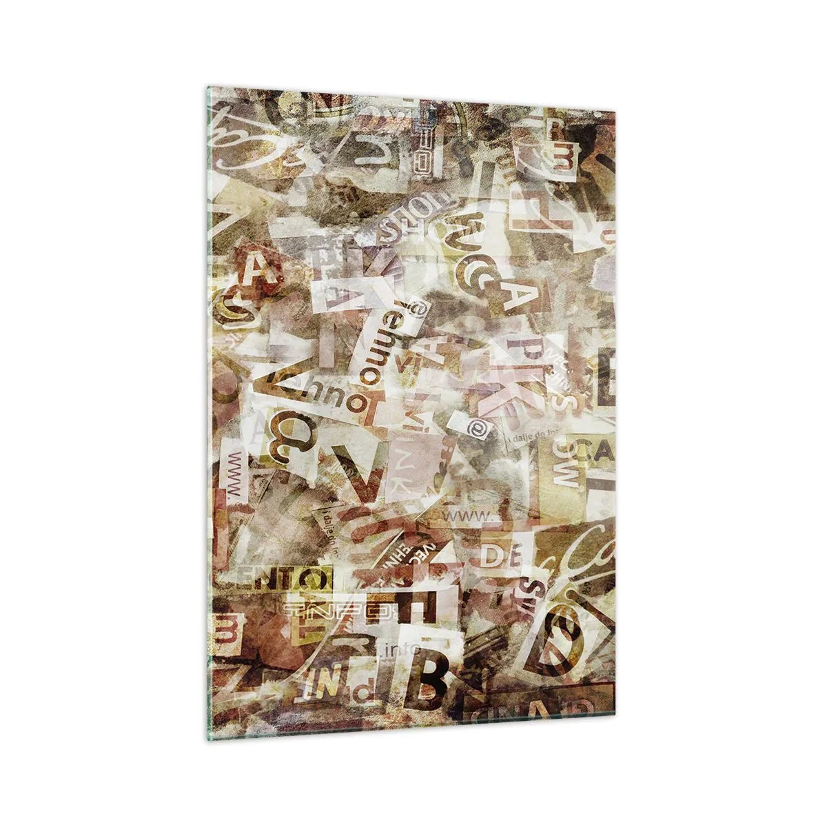 Obraz na skle - Táraniny - 50x70 cm