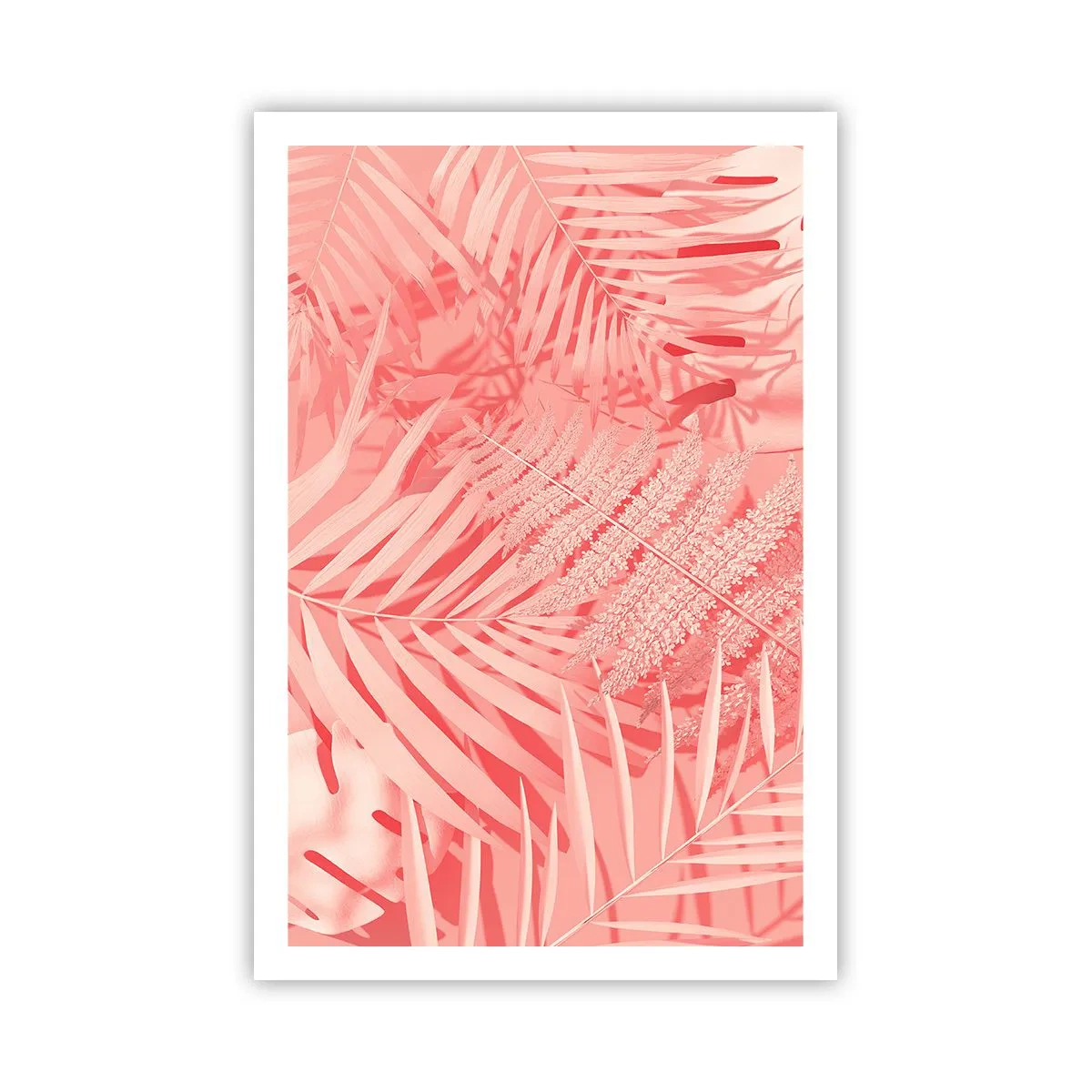 Plagát - Ružový koncept - 61x91 cm