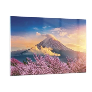 Obraz na skle - Japonská sviatosť - 120x80 cm