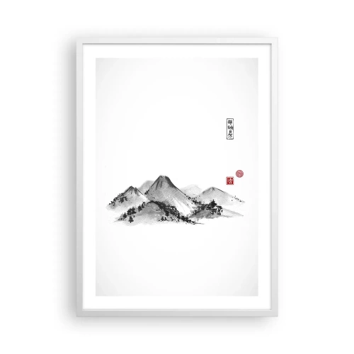 Plagát v bielom ráme - Za hranicou vzdialenosti - 50x70 cm