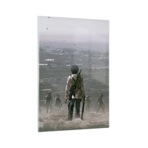 Obraz na skle - Posledný spravodlivý? - 70x100 cm