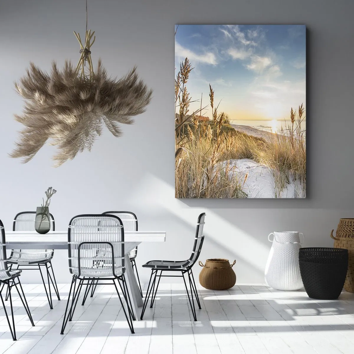 Obraz na plátne - Severná pláž - 45x80 cm