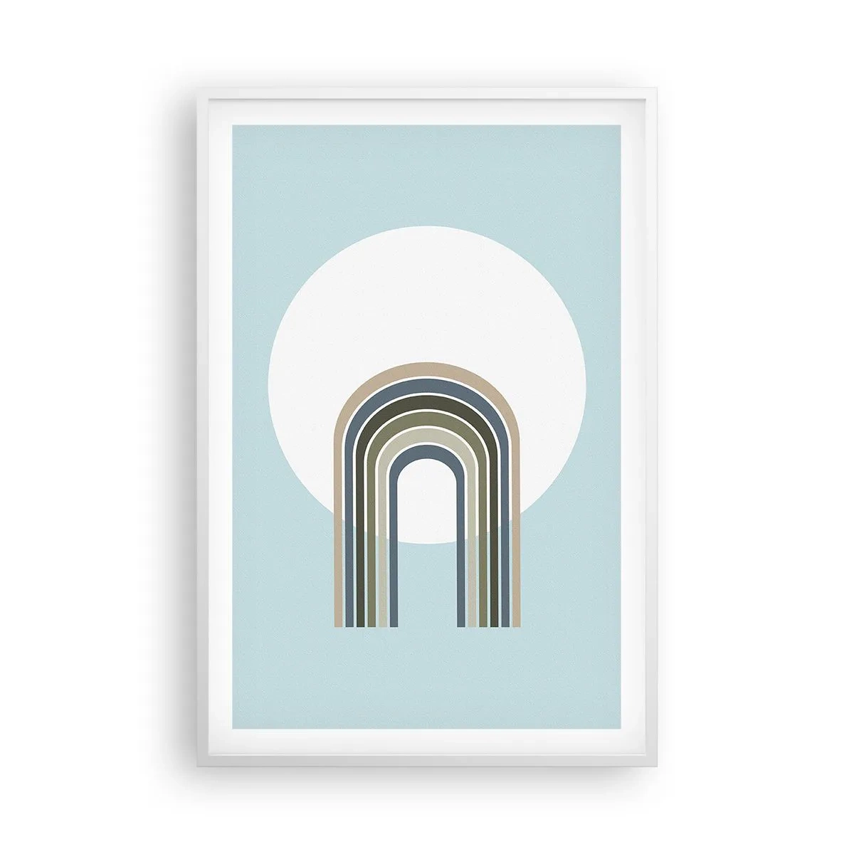 Plagát v bielom ráme - Neodolateľná príťažlivosť - 61x91 cm