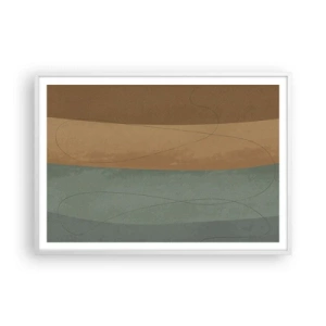 Plagát v bielom ráme - Horizontálna kompozícia - 100x70 cm