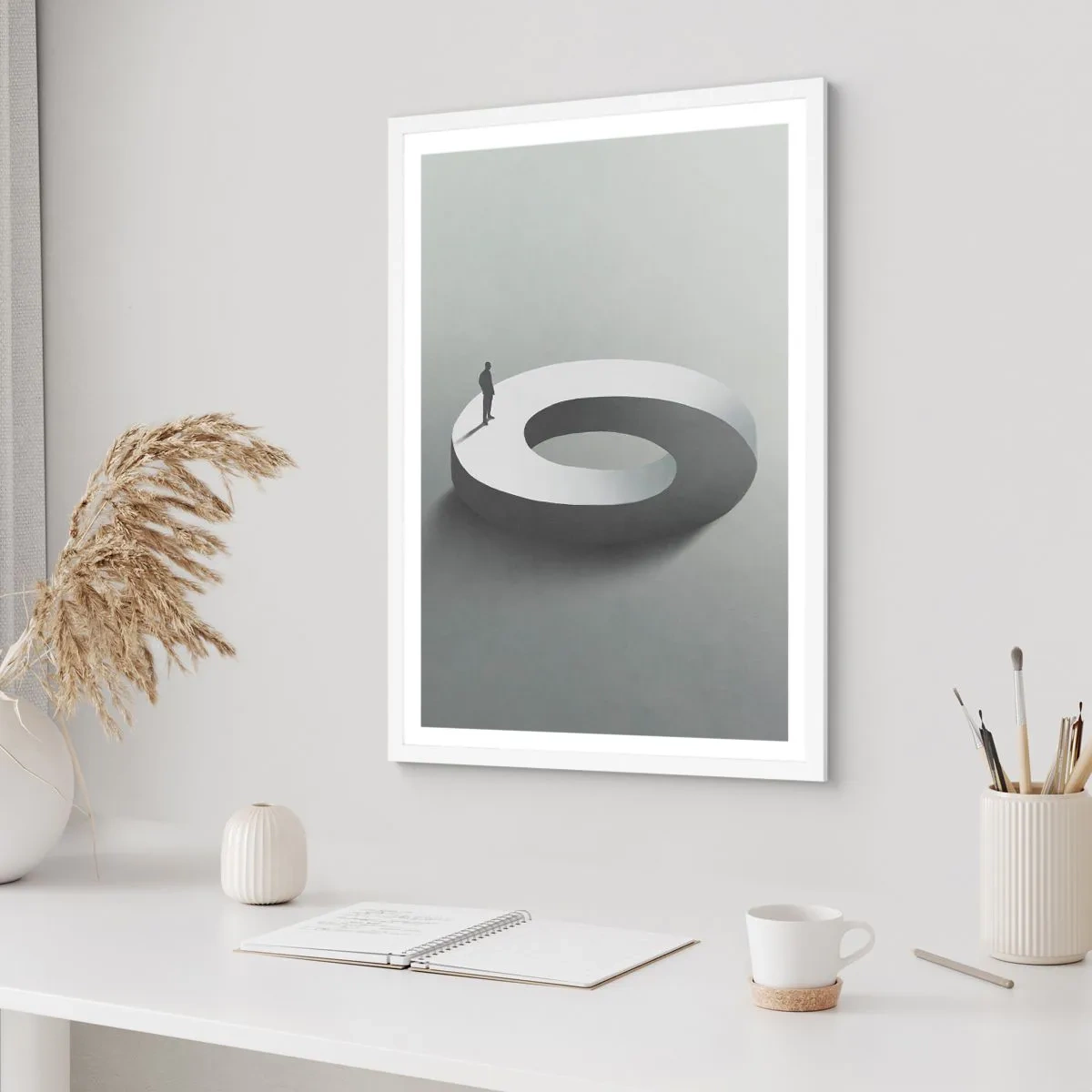 Plagát v bielom ráme - To pochopíš - 70x100 cm