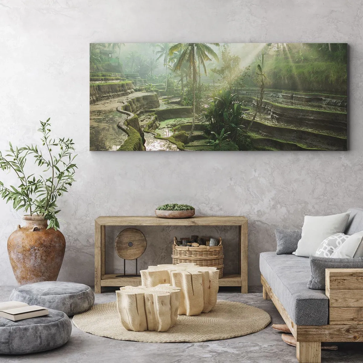 Obraz na plátne - Vyrastať na slnku - 160x50 cm