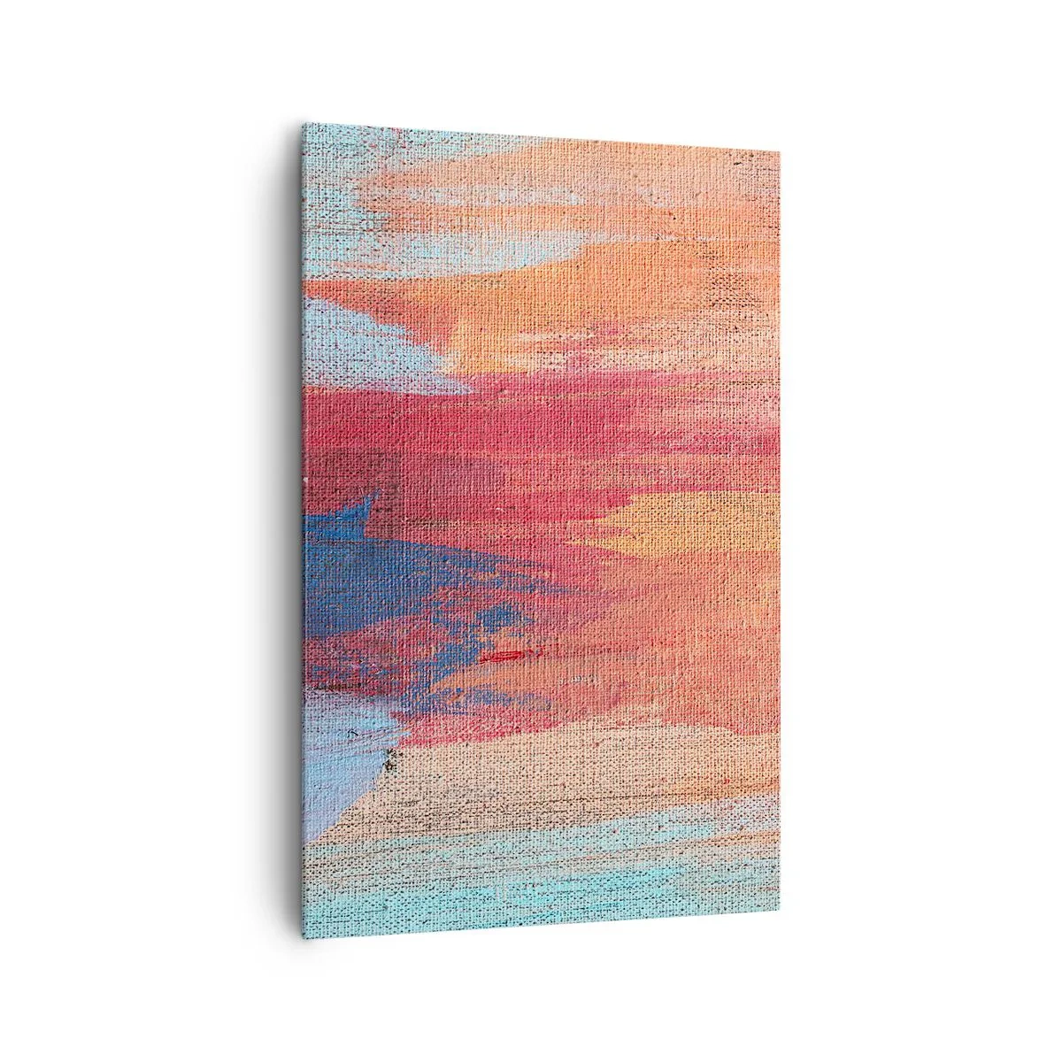 Obraz na plátne - Stekať dúhou - 80x120 cm