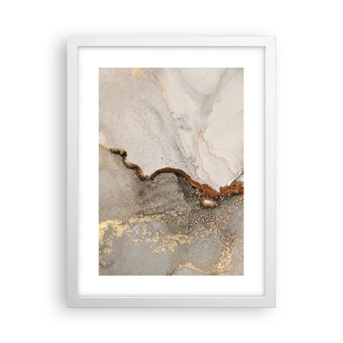 Plagát v bielom ráme - Na hranici farieb - 30x40 cm