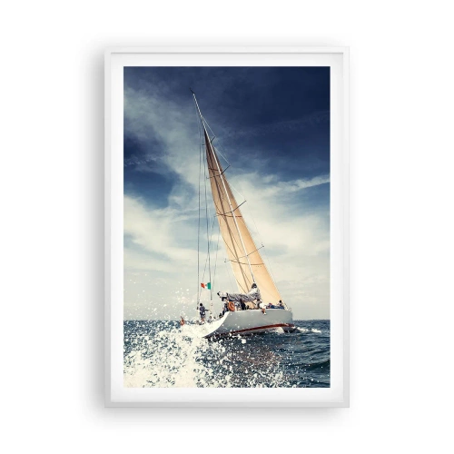 Plagát v bielom ráme - Nás nedobehnú! - 61x91 cm