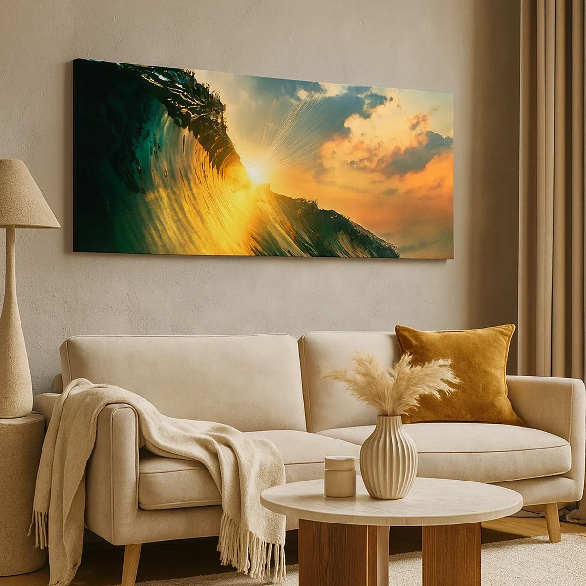 Obraz na plátne - Surfer, kde si? - 30x30 cm