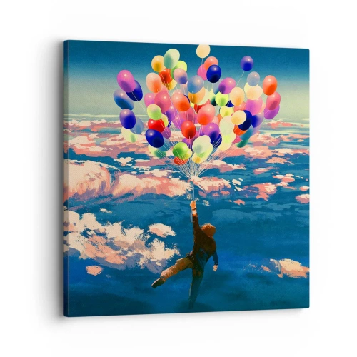 Obraz na plátne - Splnené sny detstva - 30x30 cm