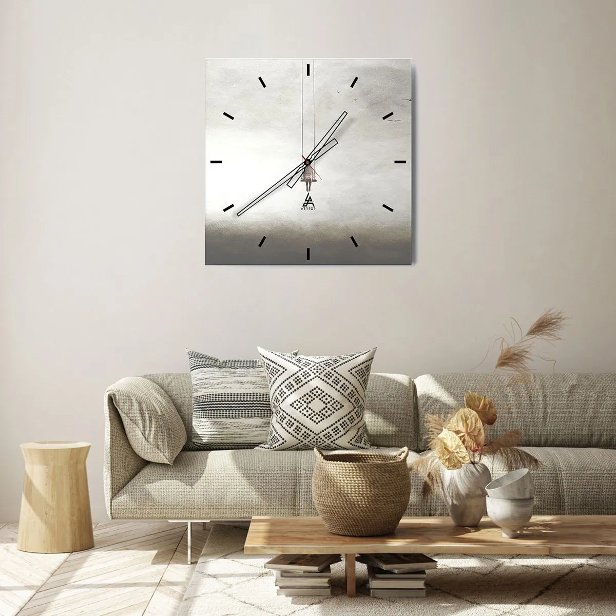 Nástenné hodiny - Dieťa v nás - 30x30 cm
