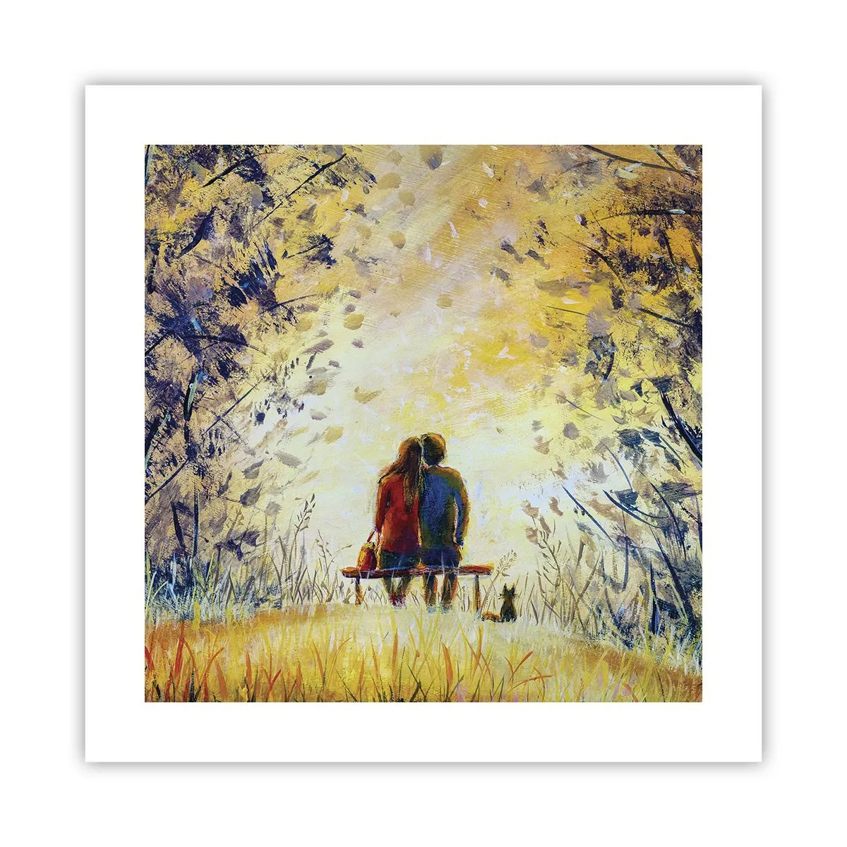 Plagát - Magický okamih - 40x40 cm