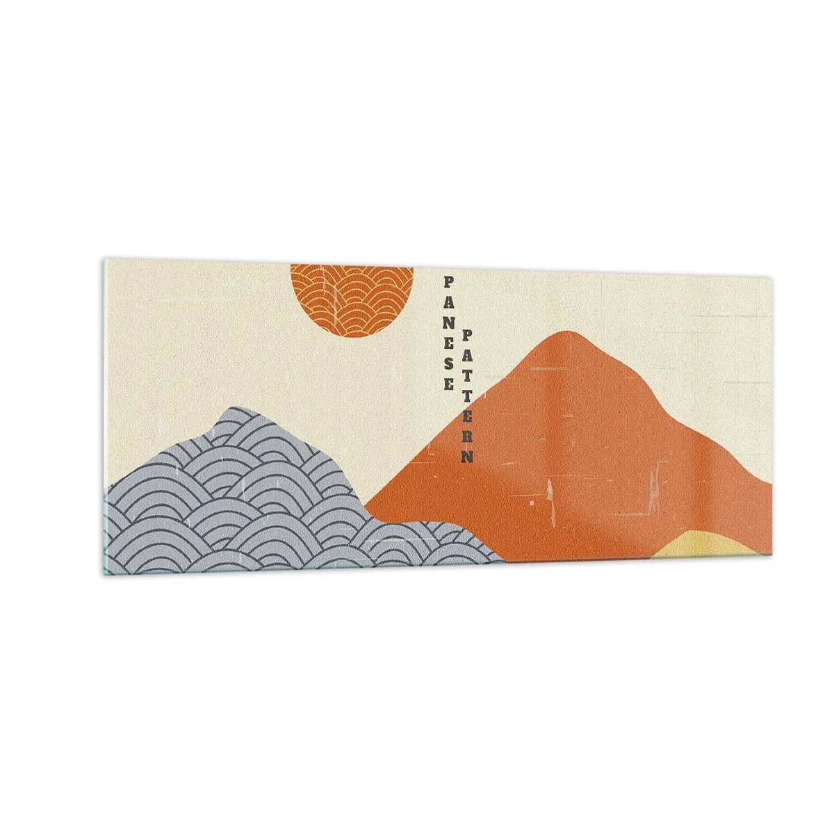 Obraz na skle - V japonskom duchu - 100x40 cm
