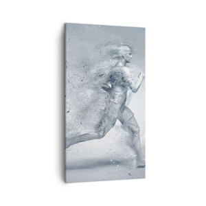 Obraz na plátne - Energia kryštalicky čistá - 45x80 cm