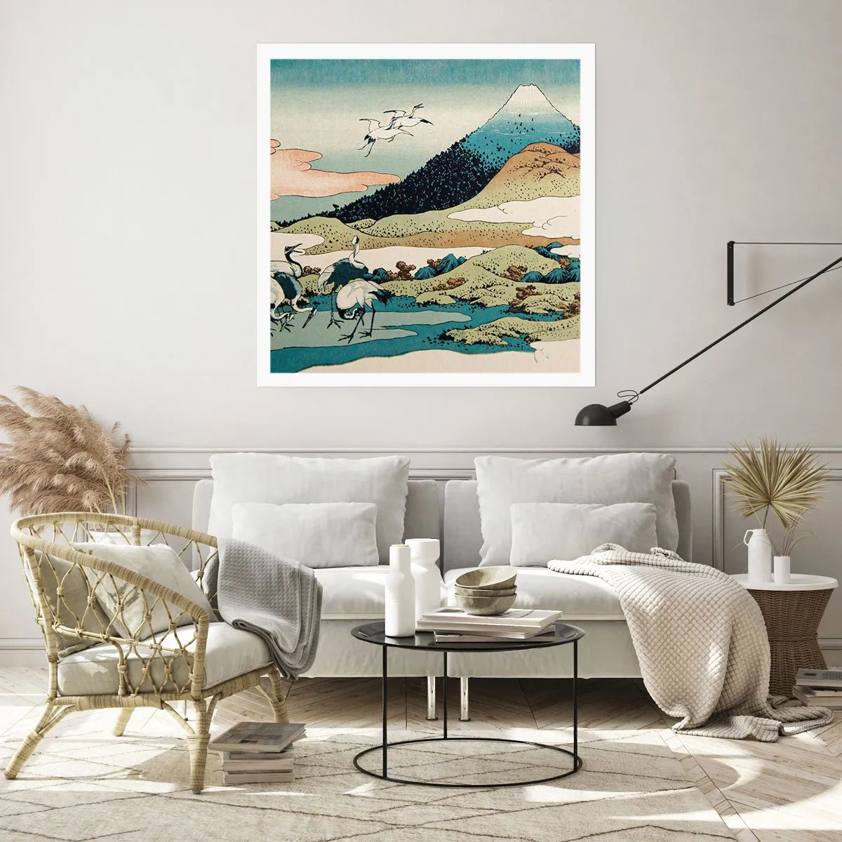 Plagát - V japonskom duchu - 50x50 cm
