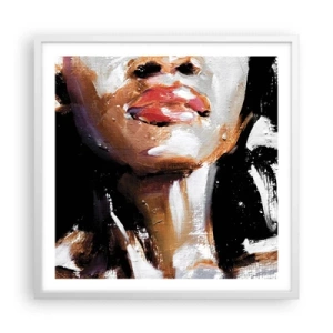 Plagát v bielom ráme - Hrdosť bez predsudkov - 60x60 cm