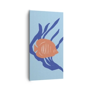 Obraz na plátne - Obyvateľka koralových vôd - 65x120 cm