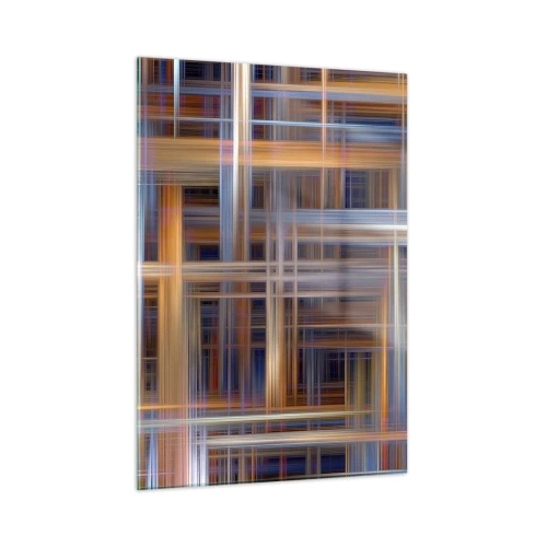 Obraz na skle - Utkané zo svetla - 50x70 cm
