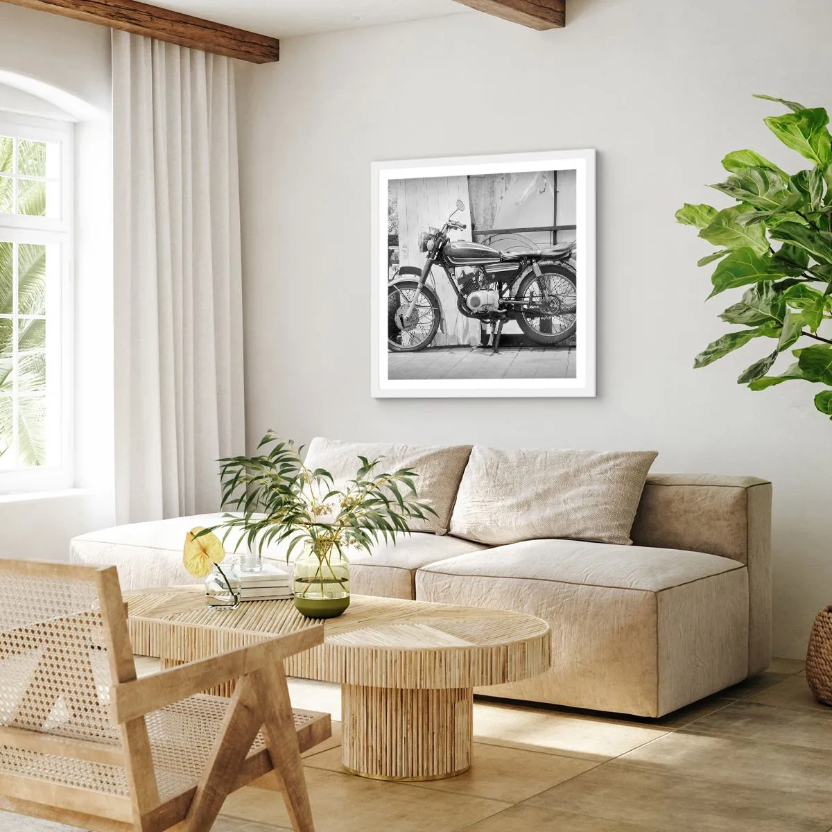 Plagát v bielom ráme - Klasika nadovšetko - 40x40 cm