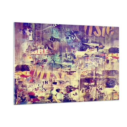 Obraz na skle - A toto zostane - 120x80 cm