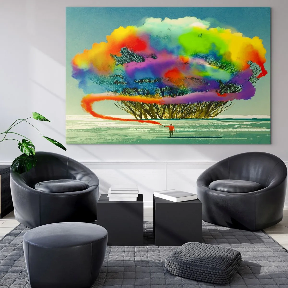 Obraz na skle - Oživiť tento svet - 100x70 cm