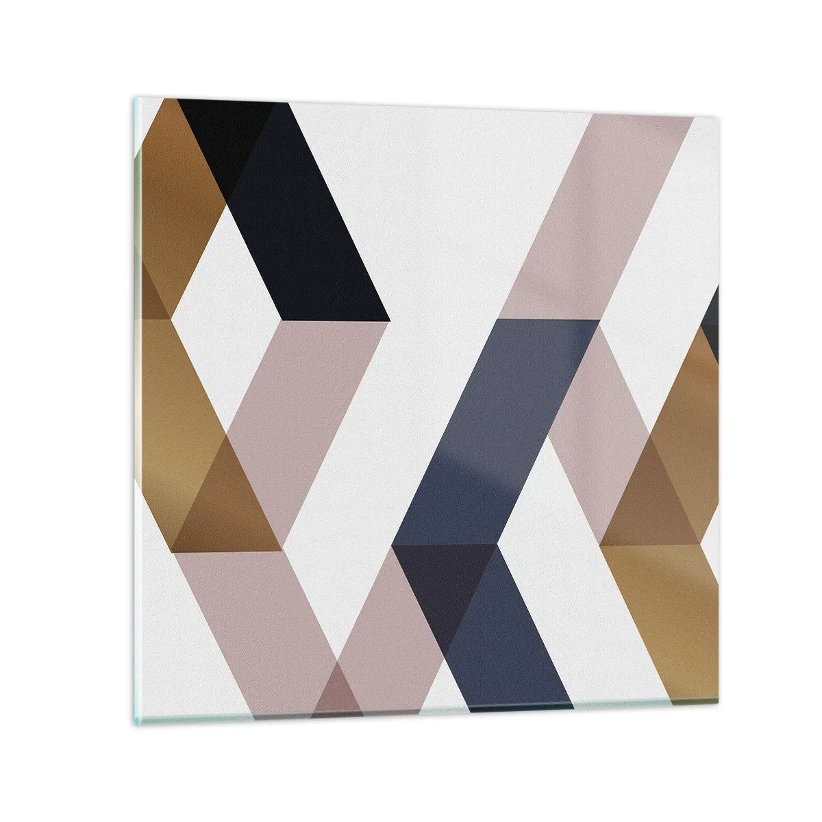 Obraz na skle - Roviny a uhly - 60x60 cm