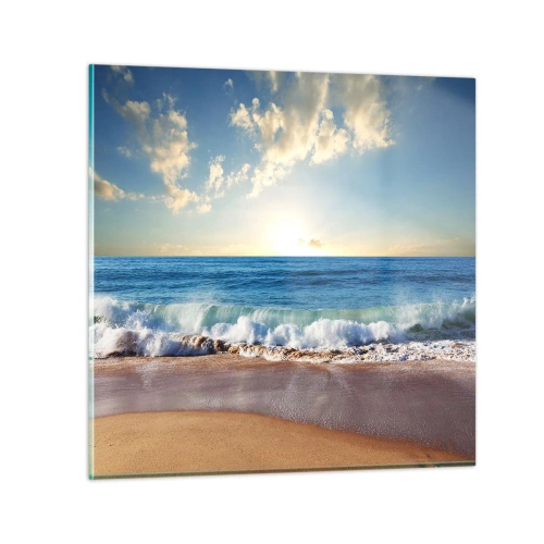 Obraz na skle - Pohyb a nehybnosť zároveň - 60x60 cm