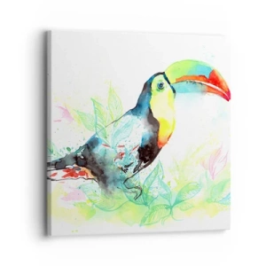 Obraz na plátne - Farebný ako Južná Amerika - 30x30 cm