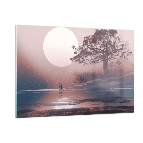 Obraz na skle - Nočné zázraky - 120x80 cm