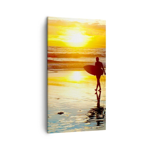 Obraz na plátne - Návrat bojovníka - 45x80 cm