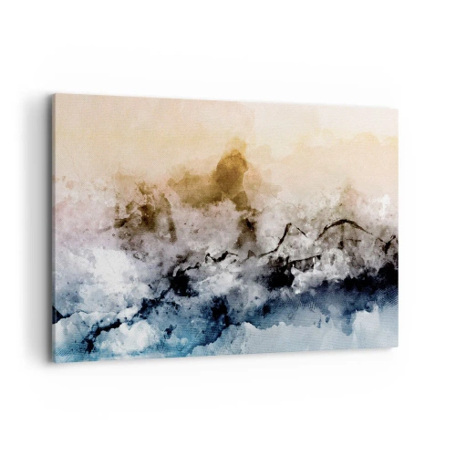 Obraz na plátne - Ponorené do mračná hmly - 120x80 cm