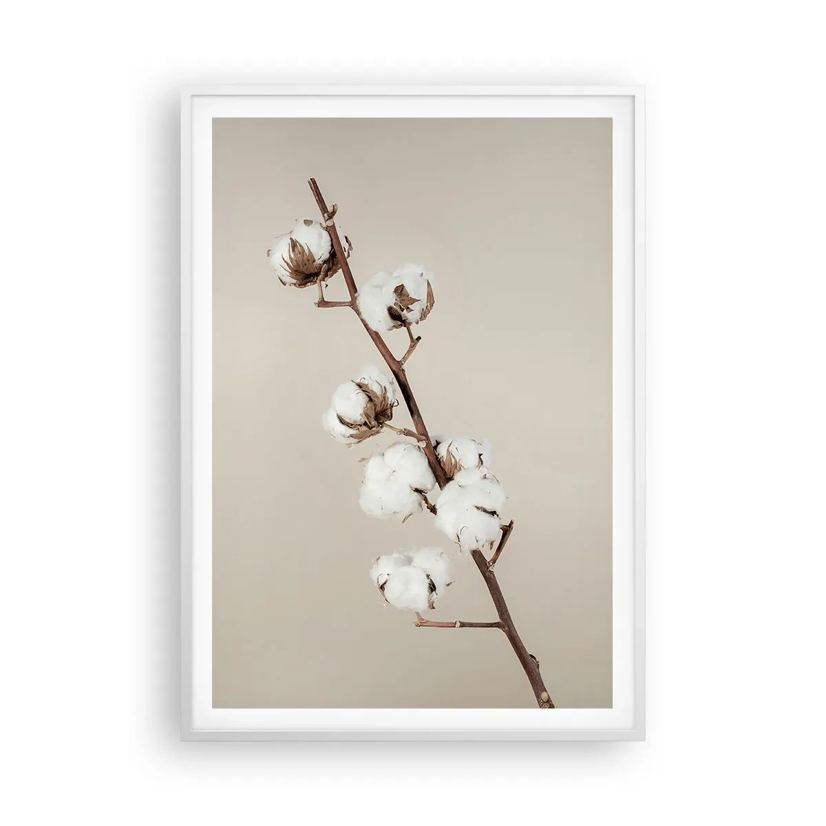 Plagát v bielom ráme - Pri zdroji mäkkosti - 70x100 cm