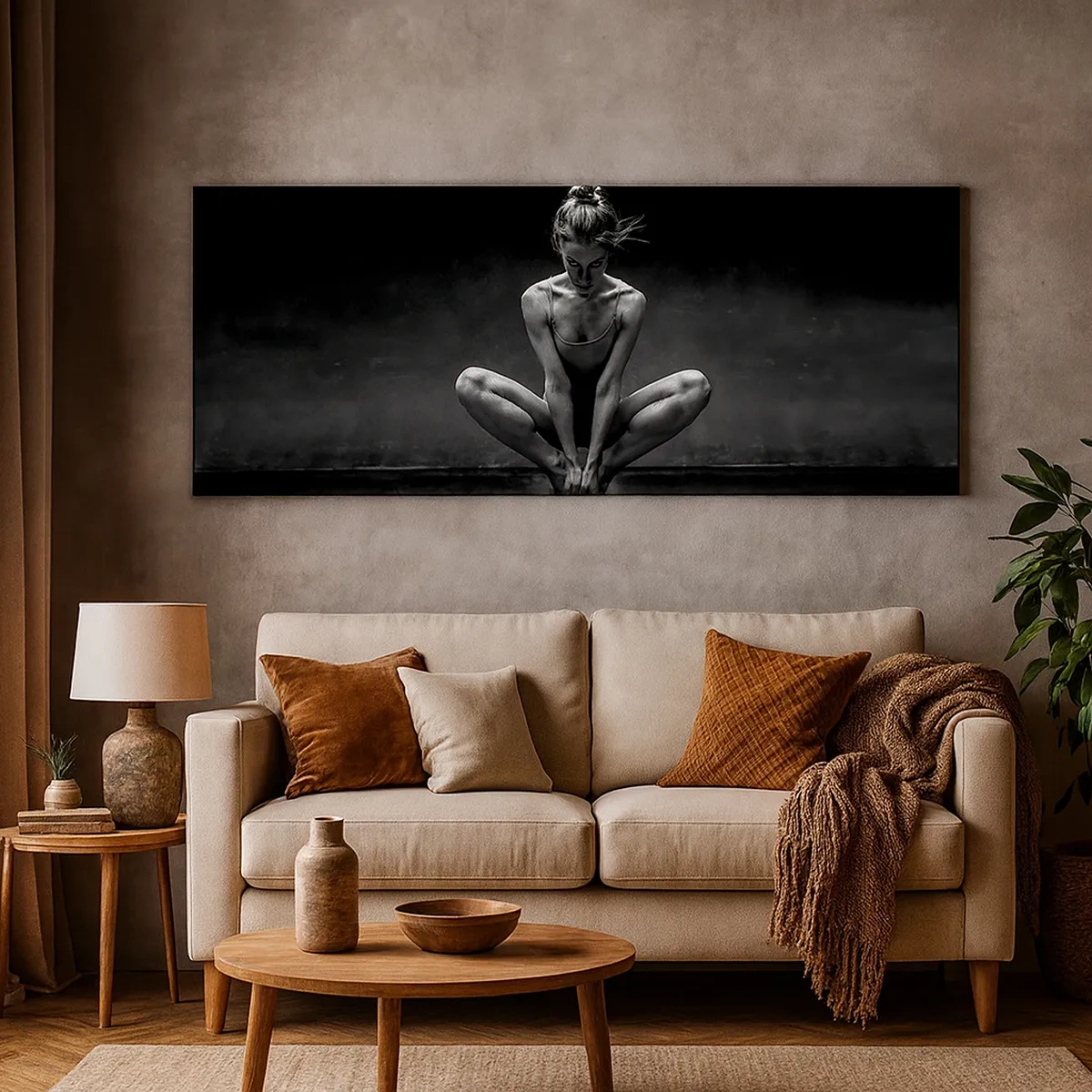 Obraz na plátne - Koncentrácia tanečnej energie - 30x30 cm