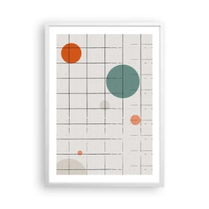 Plagát v bielom ráme - Uväznené. My alebo ony? - 50x70 cm