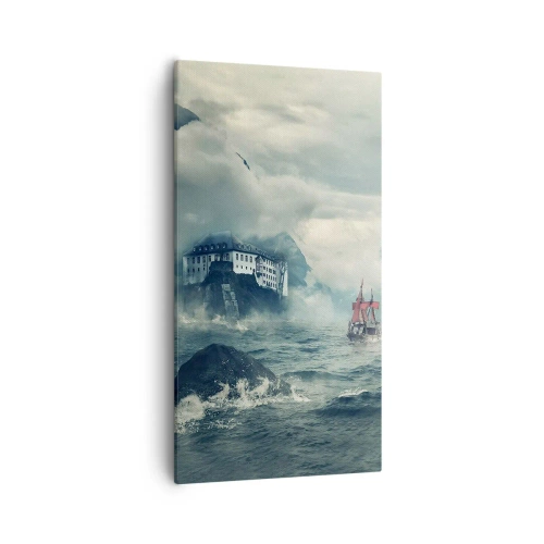 Obraz na plátne - V kúzelných vodách - 55x100 cm