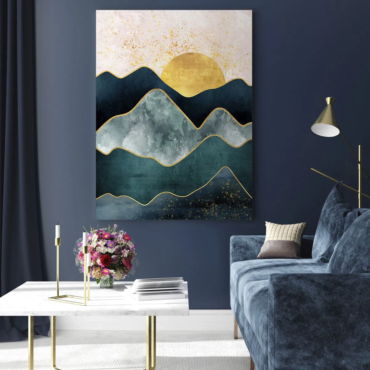 Obraz na skle - Za siedmimi horami - 70x100 cm