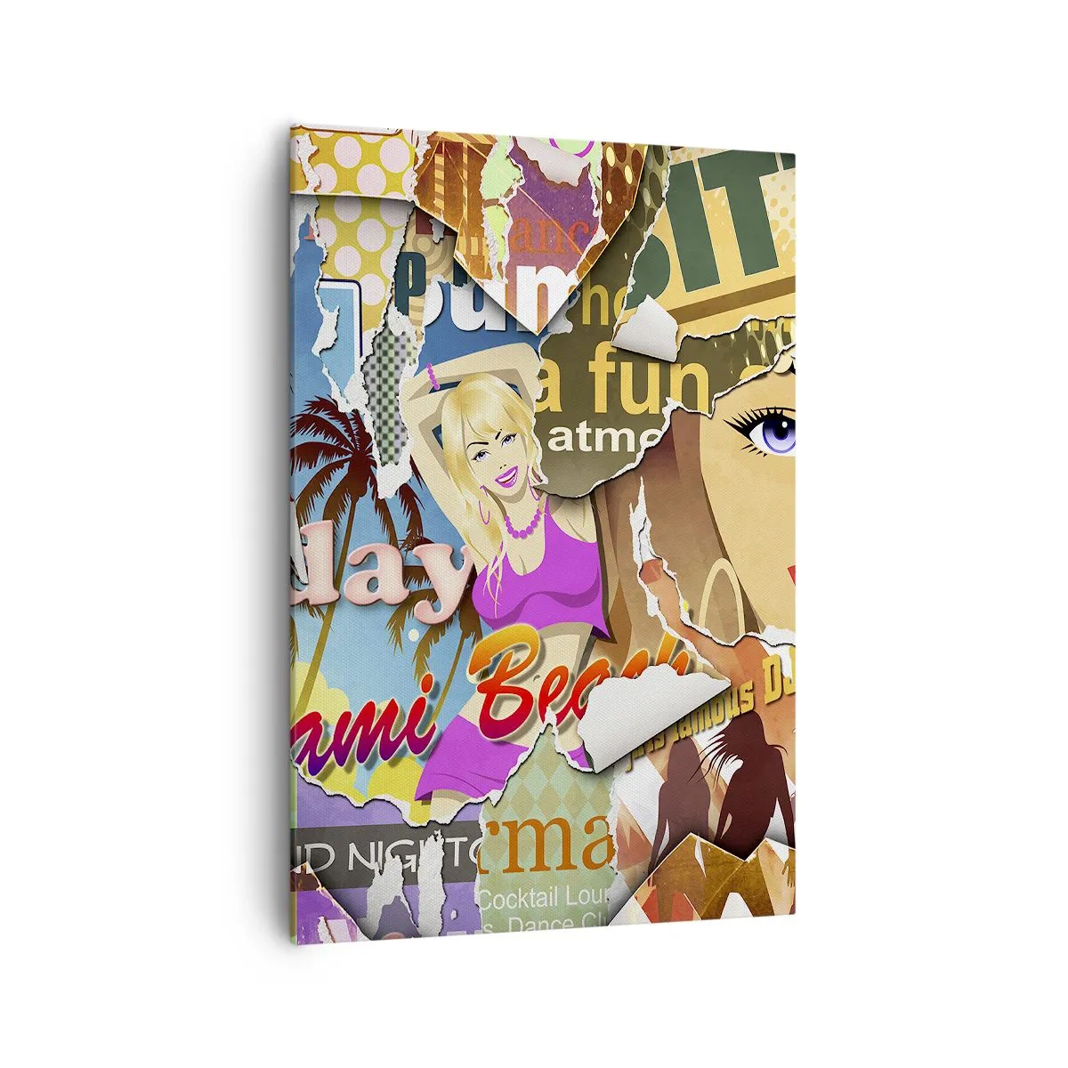 Obraz na plátne - Prázdninová retrospektíva - 70x100 cm