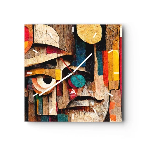 Nástenné hodiny - Vidím ťa… - 30x30 cm