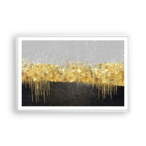 Plagát v bielom ráme - Dovnútra a nahor - 91x61 cm