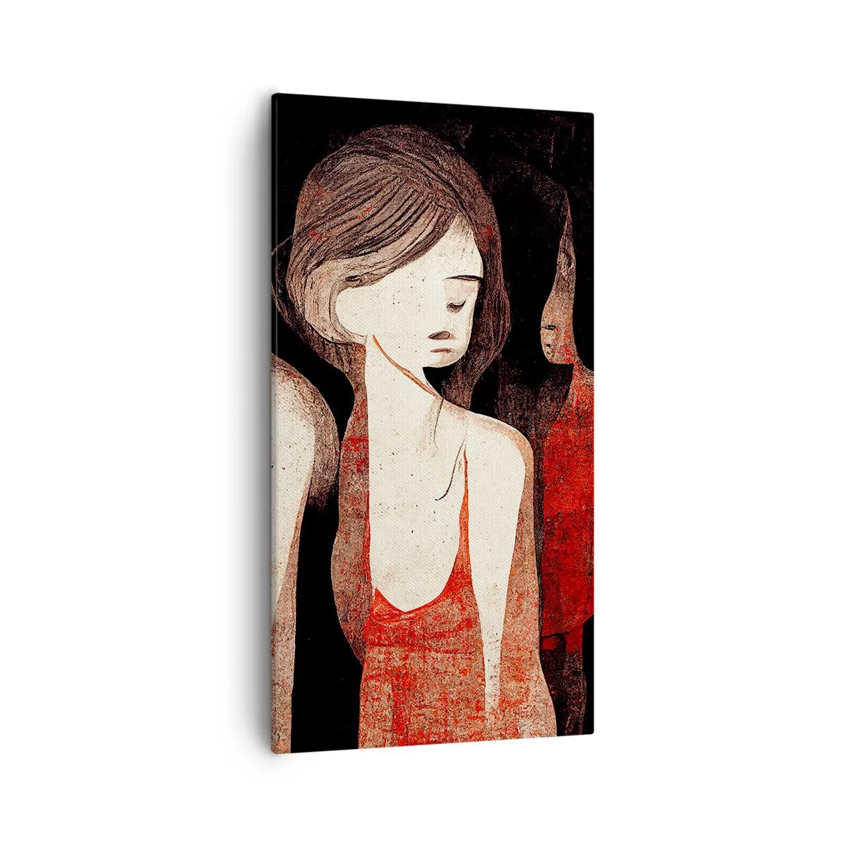 Obraz na plátne - Madony z temnoty - 55x100 cm