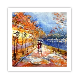 Plagát - Spoločne k hranici času - 50x50 cm