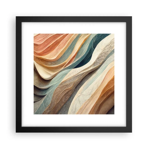 Plagát v čiernom ráme - Okamih pred zmenou - 30x30 cm