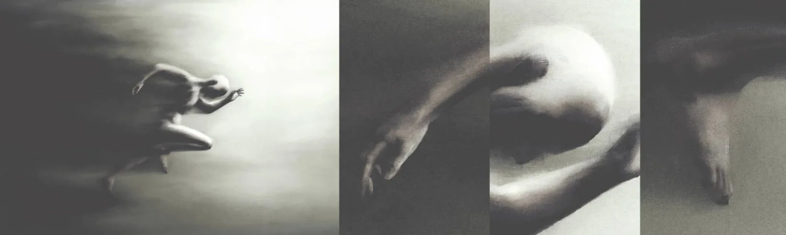 Vzorka Fototapeta Standard Eco - Nezastaviteľný - Šport, Beh, Tma - 100x30 cm